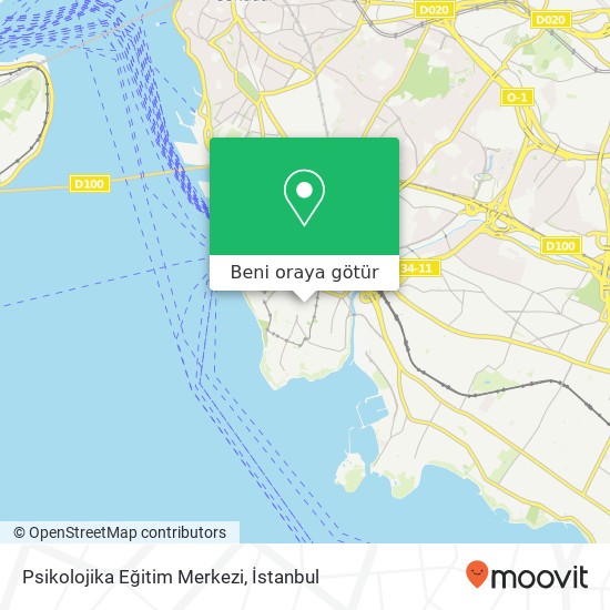 Psikolojika Eğitim Merkezi harita