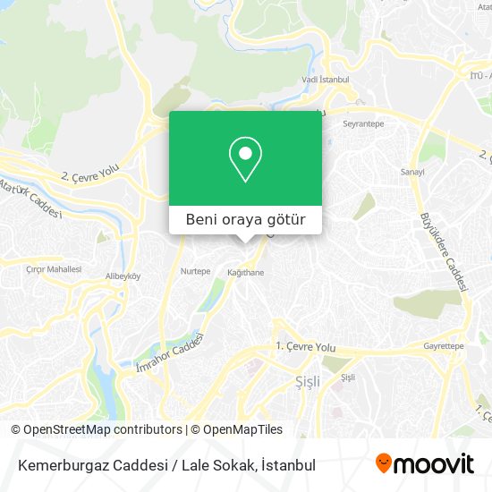 Kemerburgaz Caddesi / Lale Sokak harita