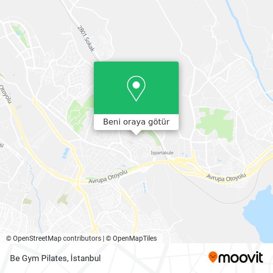 Be Gym Pilates harita