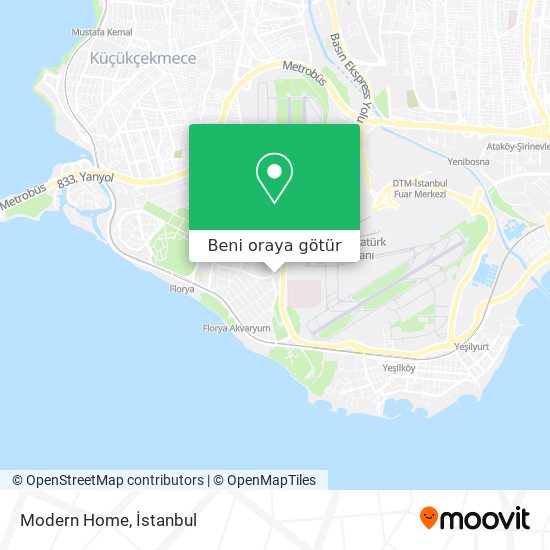 Modern Home harita