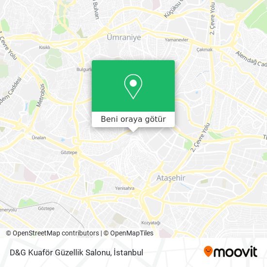 D&G Kuaför Güzellik Salonu harita