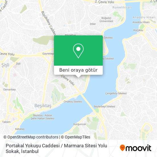 Portakal Yokuşu Caddesi / Marmara Sitesi Yolu Sokak harita