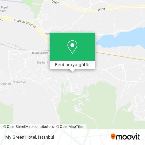 My Green Hotel harita