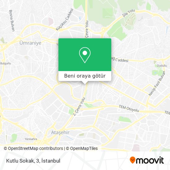 Kutlu Sokak, 3 harita