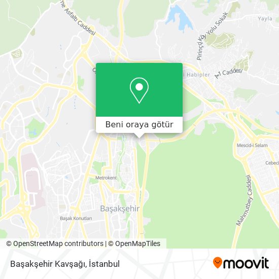 Başakşehir Kavşağı harita