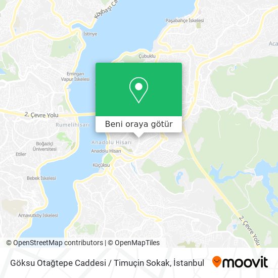 Göksu Otağtepe Caddesi / Timuçin Sokak harita