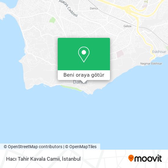Hacı Tahir Kavala Camii harita