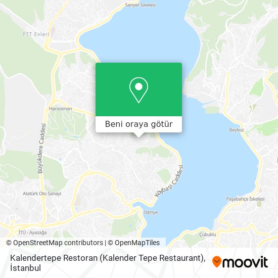 Kalendertepe Restoran (Kalender Tepe Restaurant) harita