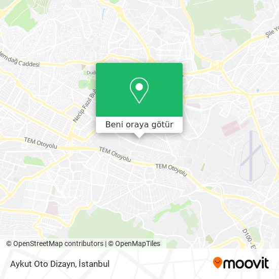 Aykut Oto Dizayn harita
