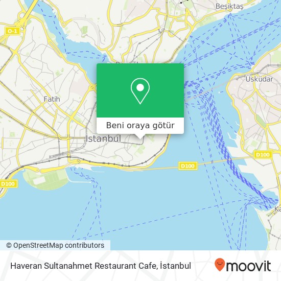 Haveran Sultanahmet Restaurant Cafe harita