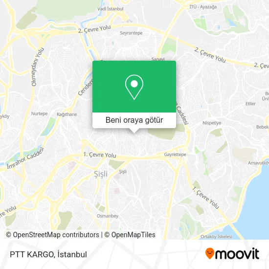 PTT KARGO harita