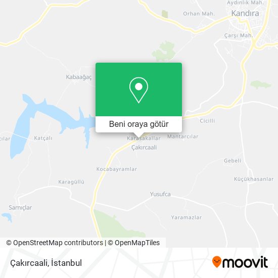 Çakırcaali harita