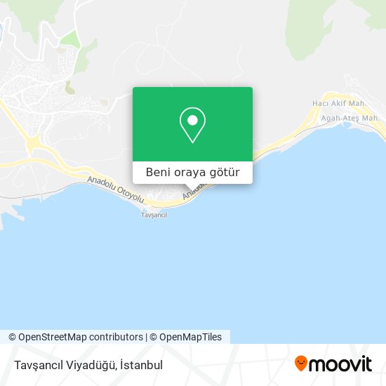 Tavşancıl Viyadüğü harita