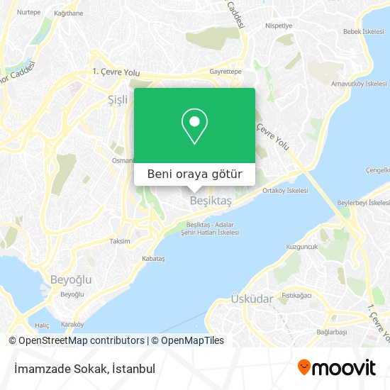İmamzade Sokak harita