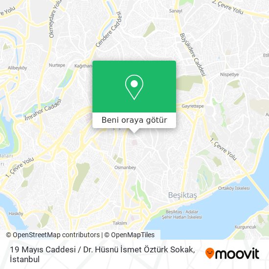 19 Mayıs Caddesi / Dr. Hüsnü İsmet Öztürk Sokak harita