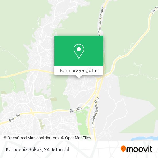 Karadeniz Sokak, 24 harita