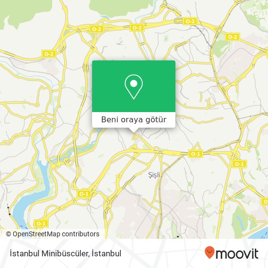 İstanbul Minibüscüler harita