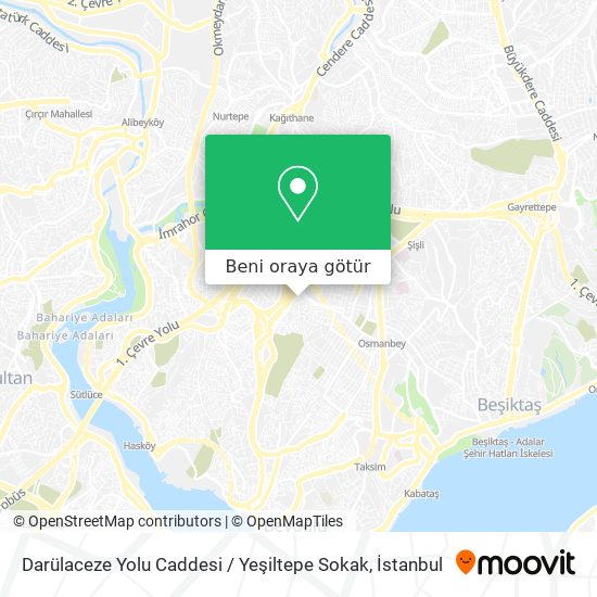 Darülaceze Yolu Caddesi / Yeşiltepe Sokak harita