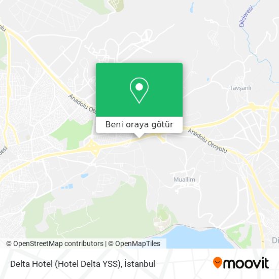 Delta Hotel (Hotel Delta YSS) harita