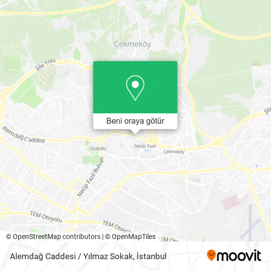 Alemdağ Caddesi / Yılmaz Sokak harita
