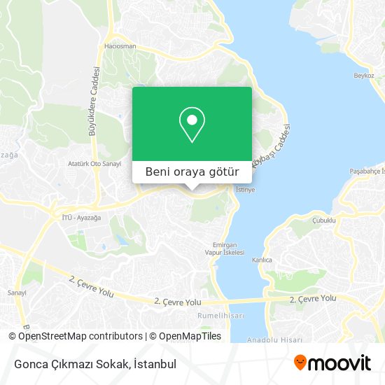 Gonca Çıkmazı Sokak harita