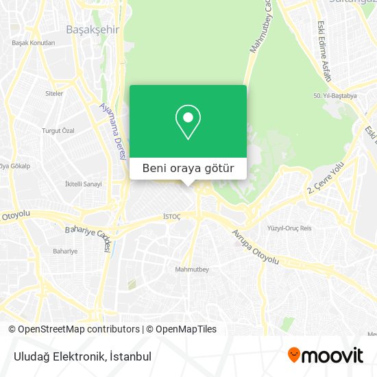 Uludağ Elektronik harita
