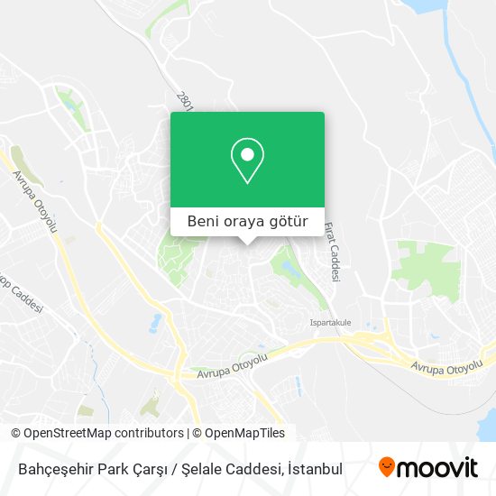 Bahçeşehir Park Çarşı / Şelale Caddesi harita