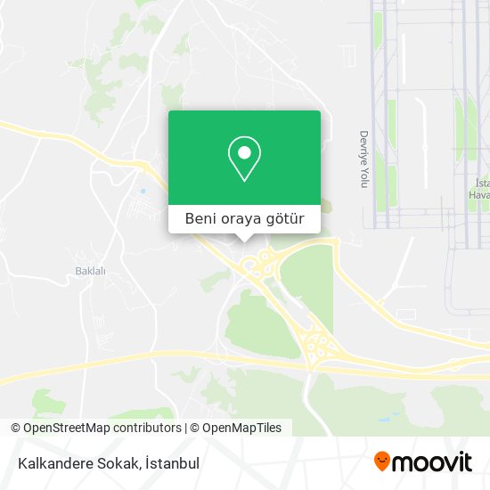 Kalkandere Sokak harita