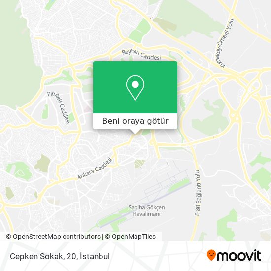 Cepken Sokak, 20 harita