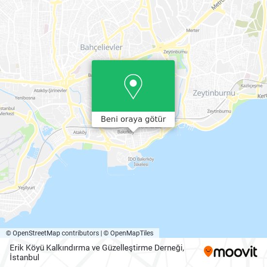 Erik Köyü Kalkındırma ve Güzelleştirme Derneği harita