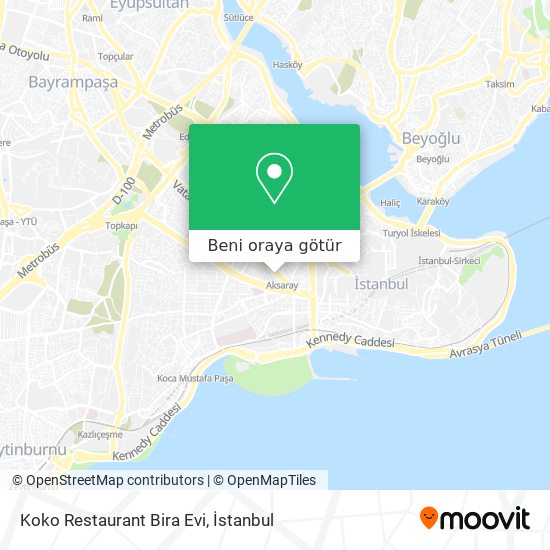 Koko Restaurant Bira Evi harita