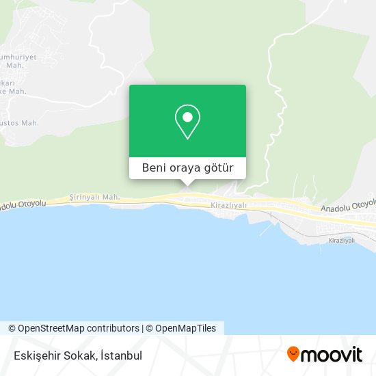 Eskişehir Sokak harita