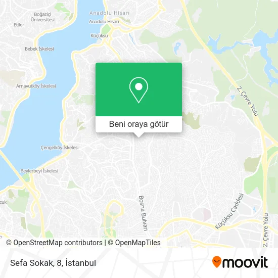 Sefa Sokak, 8 harita