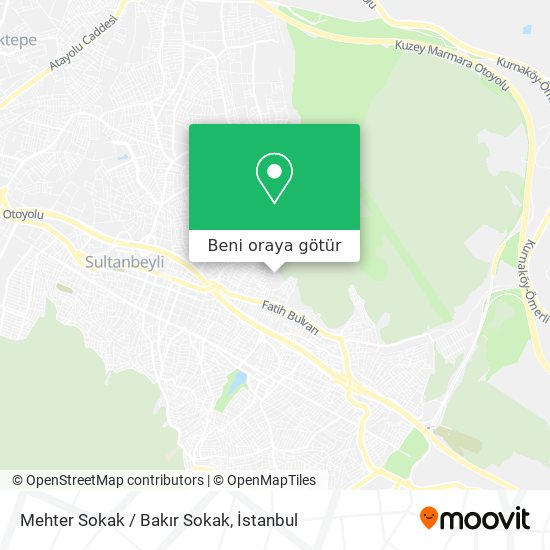 Mehter Sokak / Bakır Sokak harita