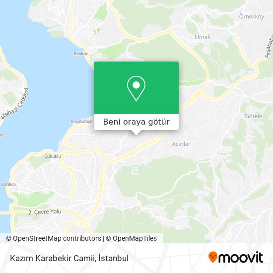 Kazım Karabekir Camii harita