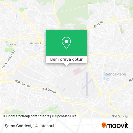 Şems Caddesi, 14 harita