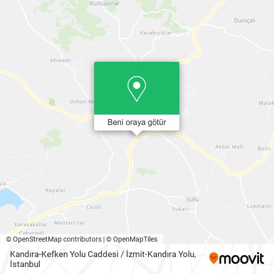Kandıra-Kefken Yolu Caddesi / İzmit-Kandıra Yolu harita