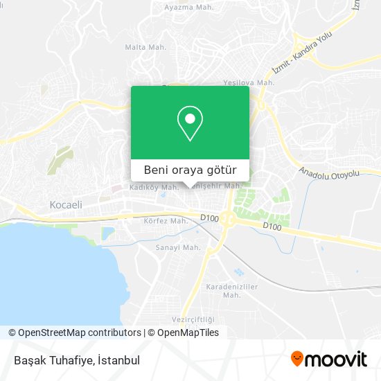 Başak Tuhafiye harita