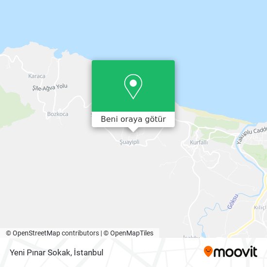 Yeni Pınar Sokak harita