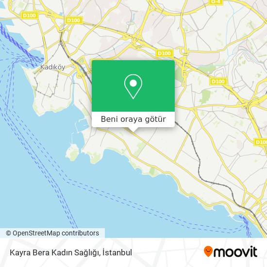 Kayra Bera Kadın Sağlığı harita