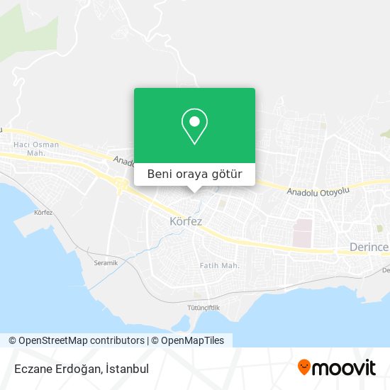 Eczane Erdoğan harita