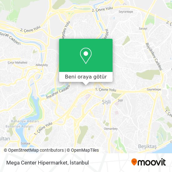 Mega Center Hipermarket harita