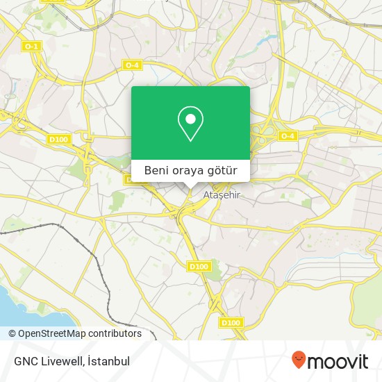 GNC Livewell harita