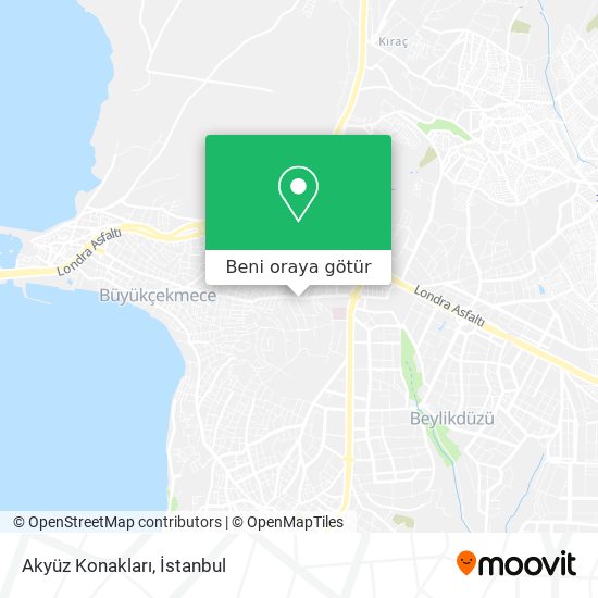 Akyüz Konakları harita