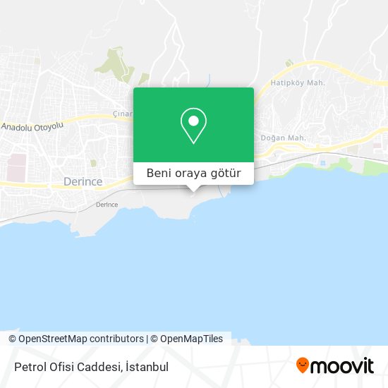 Petrol Ofisi Caddesi harita