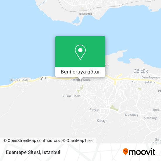 Esentepe Sitesi harita