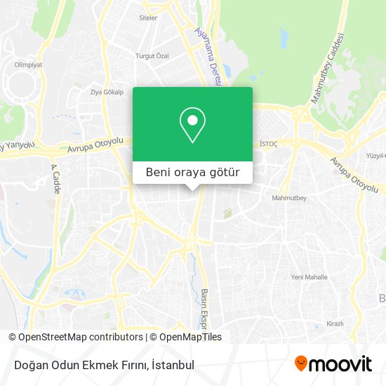 Doğan Odun Ekmek Fırını harita