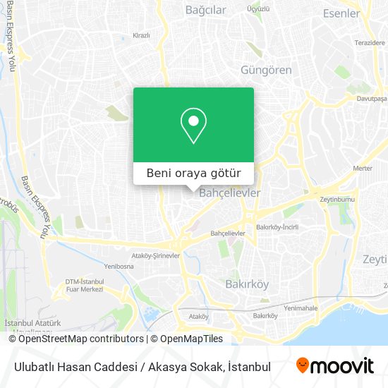 Ulubatlı Hasan Caddesi / Akasya Sokak harita