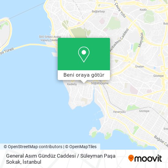 General Asım Gündüz Caddesi / Süleyman Paşa Sokak harita