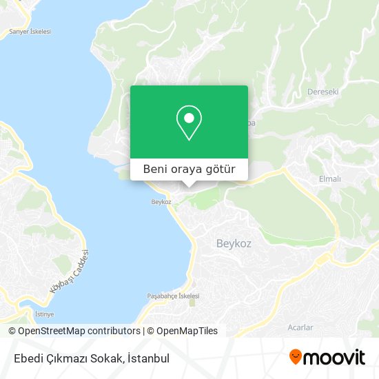 Ebedi Çıkmazı Sokak harita